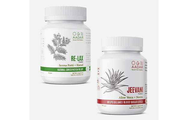  Aadar Natural Body Detox Pack (Re Lax and Jeevani Powder)