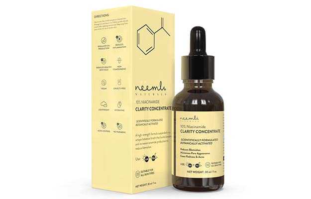 Neemli Naturals 10% Niacinamide Clarity Concentrate Face Serum 30 ml