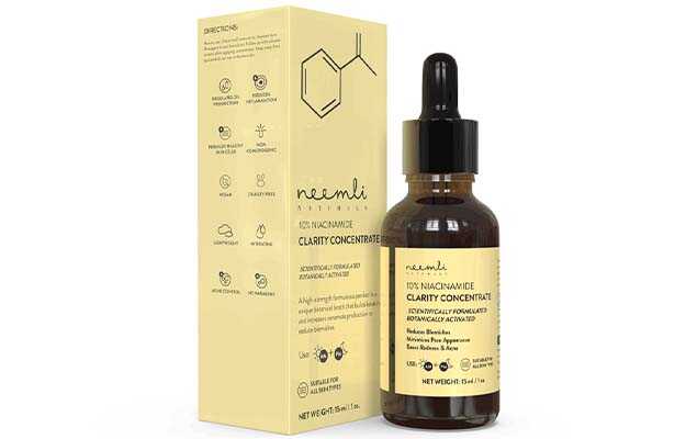 Neemli Naturals 10% Niacinamide Clarity Concentrate Face Serum 15 ml
