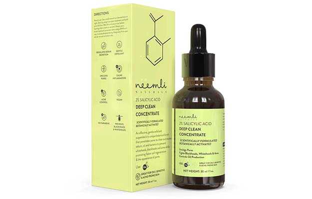 Neemli Naturals 2% Salicylic Acid Deep Clean Concentrate Face Serum 30 ml