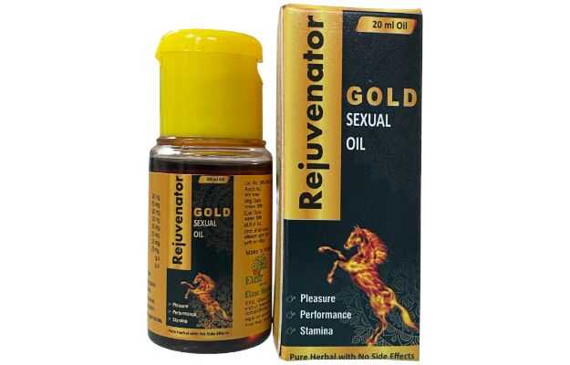 Elzac Herbals Rejuvinator Gold Sexual Oil