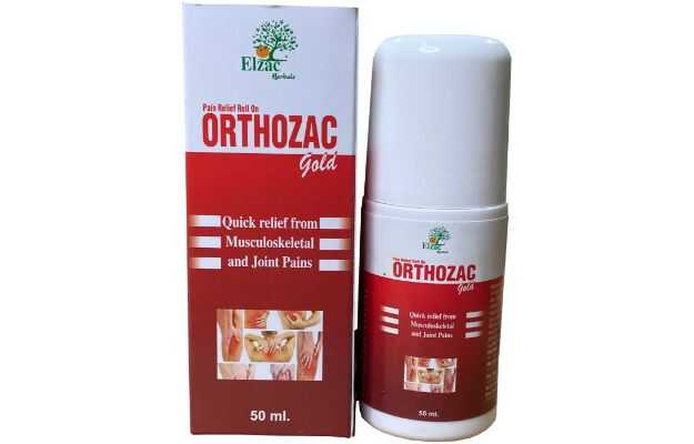 Elzac Herbals Orthozac Gold Oil Roll On