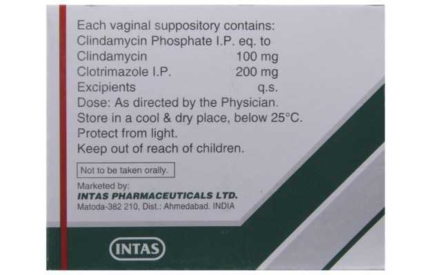 Clintas CL Vaginal Suppository: Uses, Price, Dosage, Side Effects ...