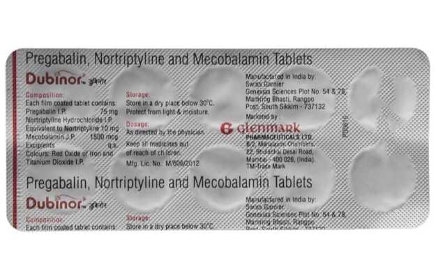 Dubinor: Uses, Price, Dosage, Side Effects, Substitute, Buy Online