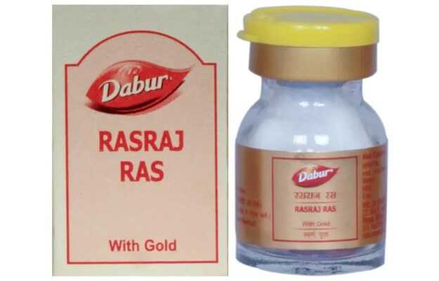 Dabur Rasraj Ras with Gold Tablet