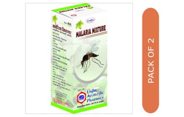 Unjha Malaria Mixture Pack of 2 (100ml each)