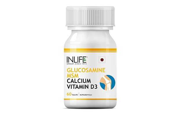 Inlife Glucosamine MSM Calcium Vitamin D3 Tablet