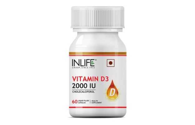 Inlife Vitamin D3 2000IU Capsule