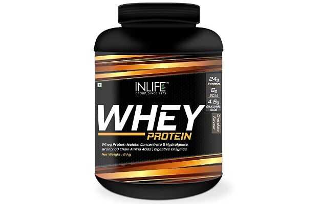 Inlife Whey Protein Powder (Chocolate Flavor) 2 Kg