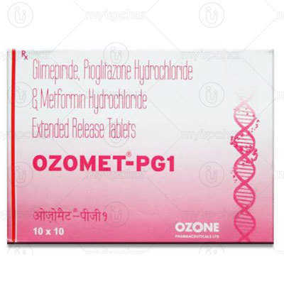 Ozomet PG 1 Tablet ER (10)