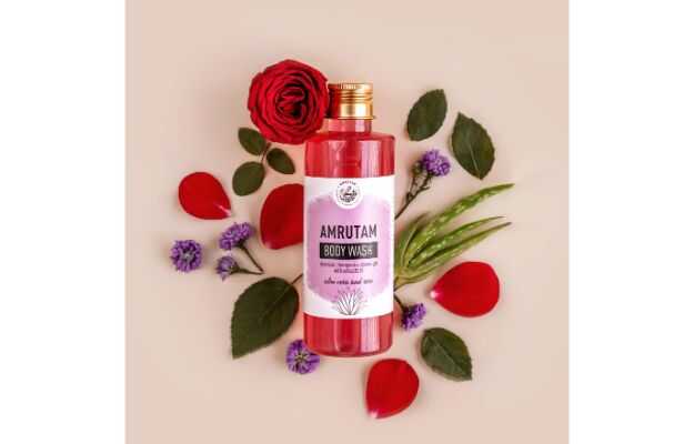 Amrutam Body Wash With Aloe Vera & Rose