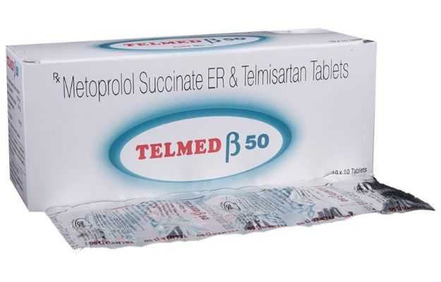 Telmed Beta 50 Tablet