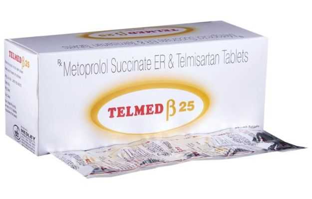 Telmed Beta 25 Tablet ER