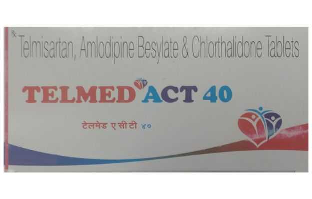 Telmed Act 40 Tablet