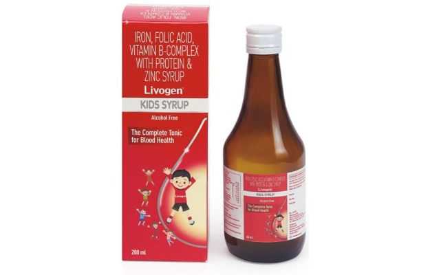 Livogen Kids Syrup Alcohol Free 200ml