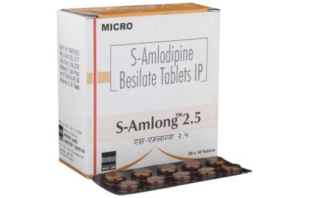 S Amlong 2.5 Tablet