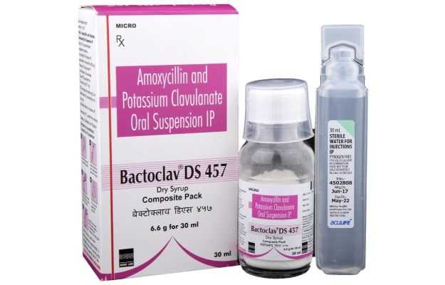 Bactoclav DS 457 Dry Syrup 30ml