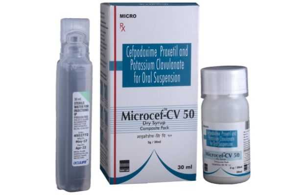 Microcef CV 50 Dry Syrup
