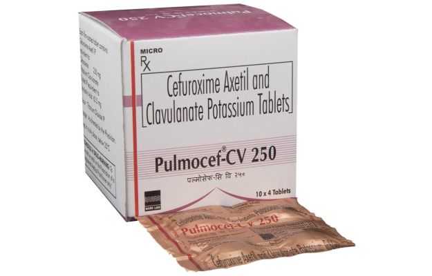 Pulmocef CV 250 Tablet