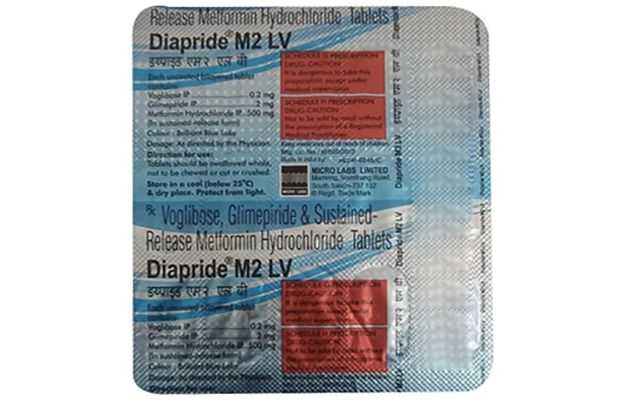 Diapride M2 LV Tablet SR (15)