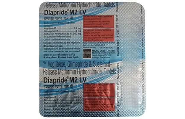 Diapride M2 LV Tablet SR (15)