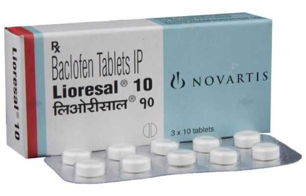 Lioresal 10 Mg Tablet