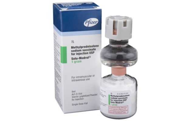 Solu Medrol 1 Injection 8 Ml