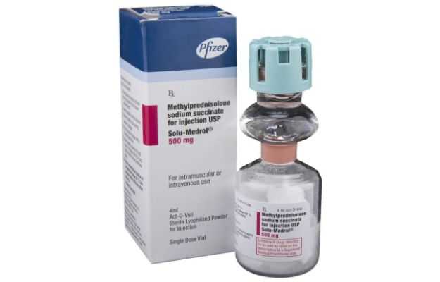 Solu Medrol 500 Injection 4 Ml