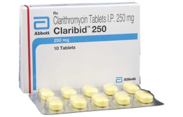 Claribid 250 Tablet (10)