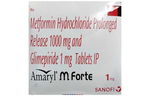 Amaryl M Forte 1 Tablet (15)