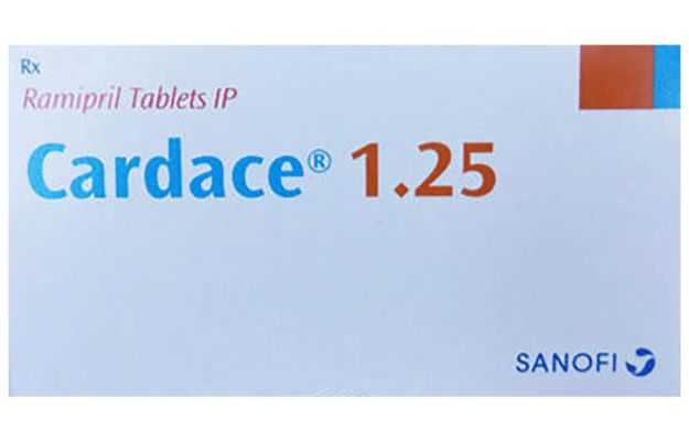 Cardace 1.25 tablet (10)