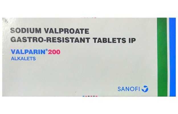 Valparin 200 Mg Tablet (10)