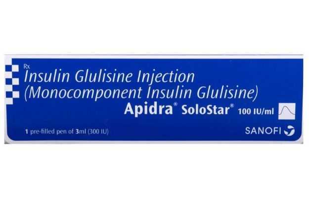 Apidra Solostar 100 IU Injection
