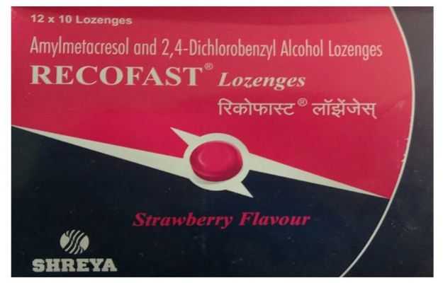 Recofast Lozenges Strawberry