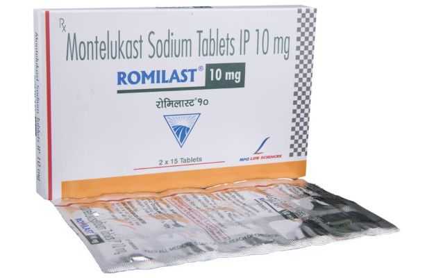 Romilast 10 Mg Tablet