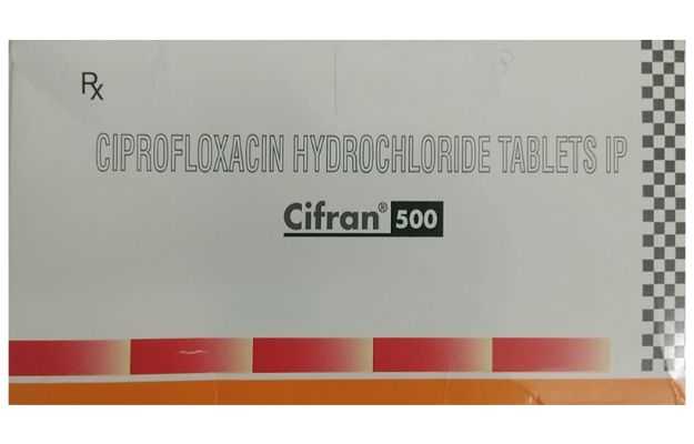 Cifran 500 Mg Tablet
