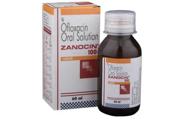 Zanocin 100 Syrup