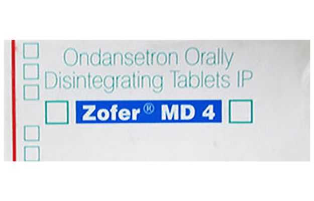 Zofer MD 4 Mg Tablet