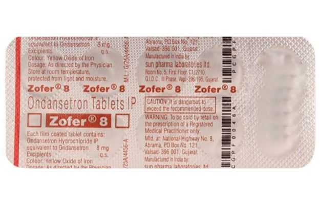 Zofer 8 Mg Tablet