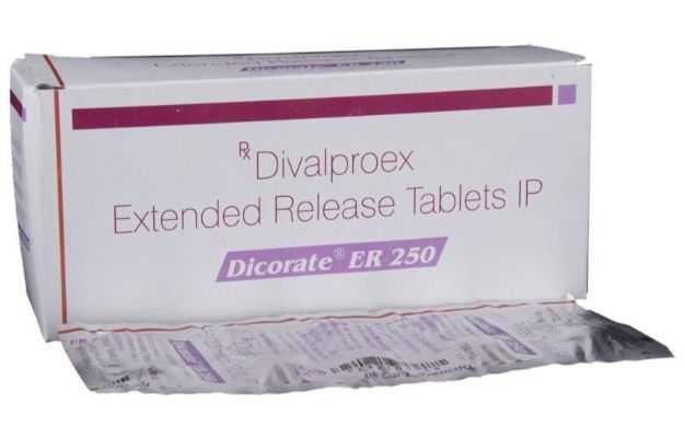 Dicorate ER 250 Mg Tablet