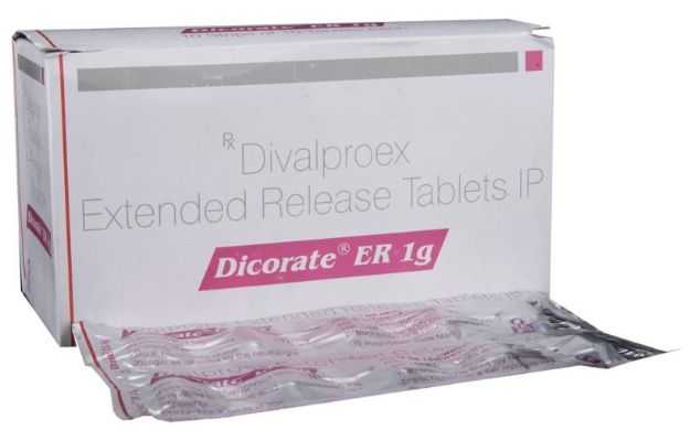Dicorate ER 1000 Mg Tablet