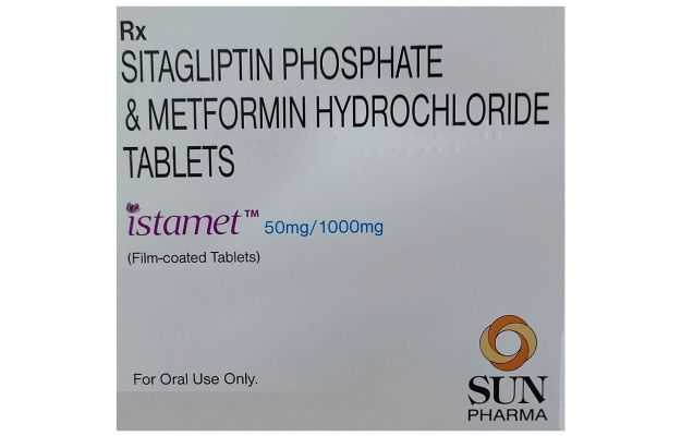 Istamet 50 Mg/1000 Mg Tablet (15)