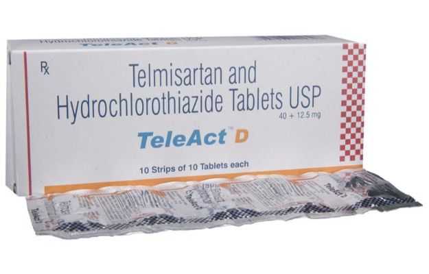 Teleact D 40 Mg Tablet