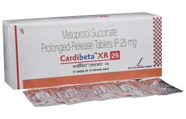 Cardibeta XR 25 Tablet