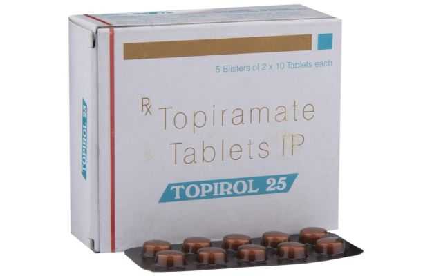 Topirol 25 Mg Tablet