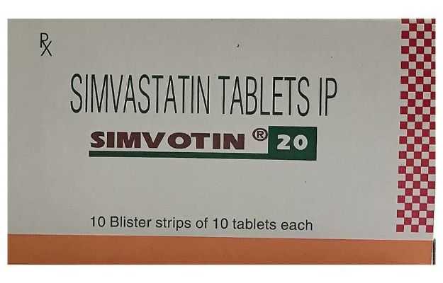 Simvotin 20 Tablet