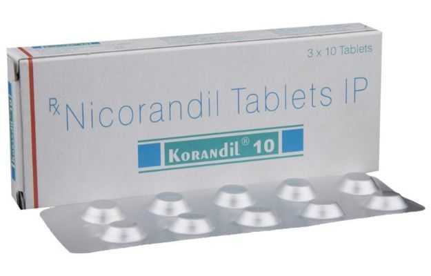 Korandil 10 Mg Tablet