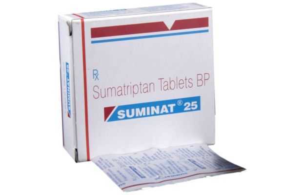 Suminat 25 Mg Tablet