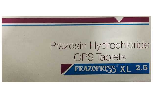 Prazopress XL 2.5 Mg Tablet (30)