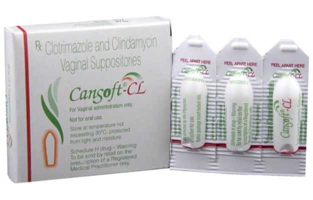 Cansoft CL Vaginal Suppository